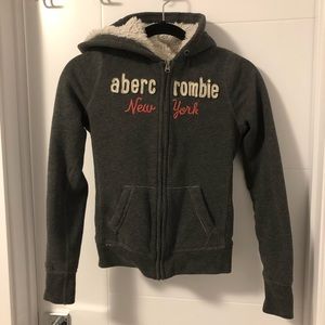 Extra thick and cozy Abercrombie hoodie